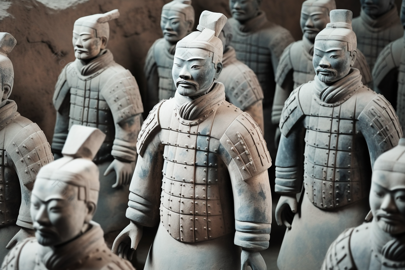 西安古代传统建筑秦始皇兵马俑,高清,摄影图,摄影图片,图片大全,摄影图免费下载